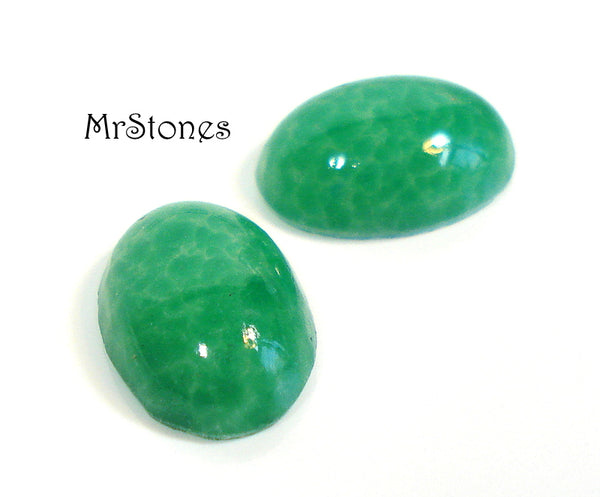 14x10mm (1685) Jade Matrix Oval Cabochon