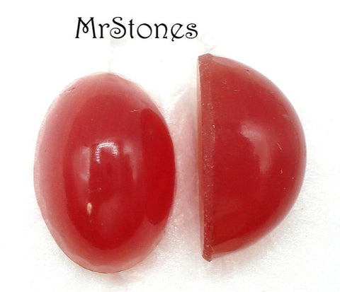 18x13mm (1685) Cornelian High Dome Oval Cabochon