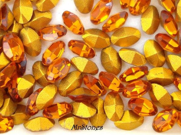 4.5x3mm (4100) Madeira Topaz Oval Shape