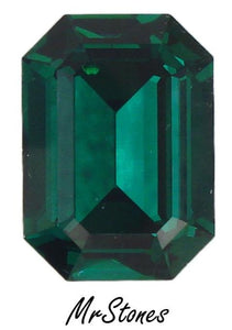 18x13mm (4610) Step Cut Emerald Green Cushion Octagon New Swarovski