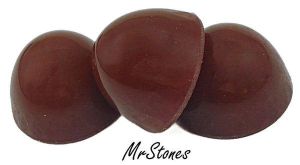 20mm (1684) Cornelian High Dome (13mm) Ht. Round Cabochon Glass