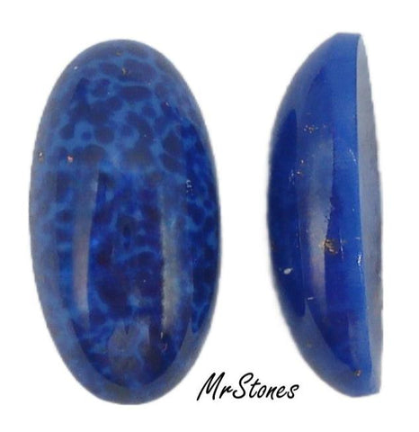 18x9mm (1685) Lapis Matrix Oval Cabochon