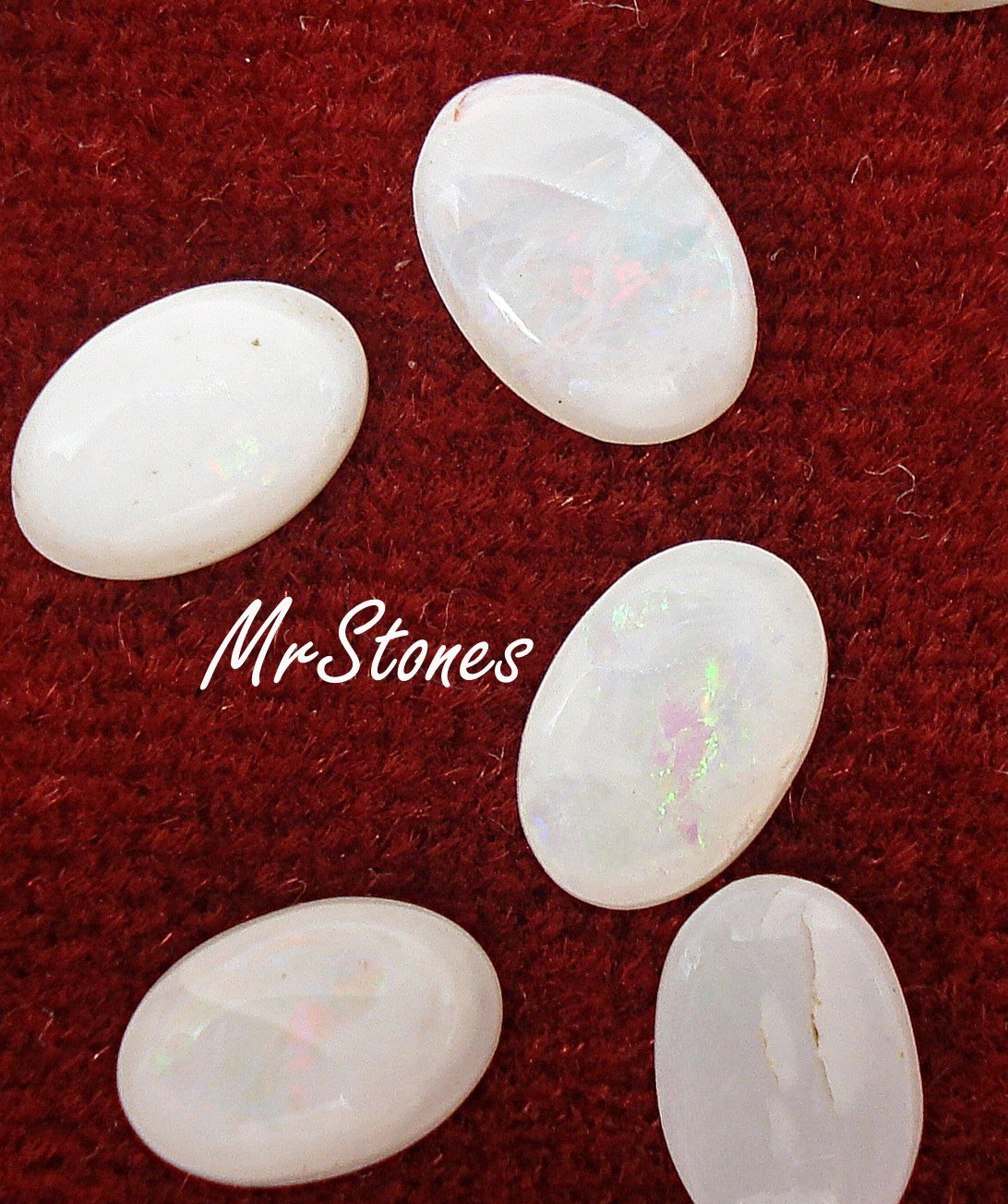 6x4mm (S21) Natural Opal Oval Cabochon Assortment 10pk/$9.95