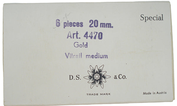 20mm (4470) Vitrail Medium Antique Square DS Co. Swarovski