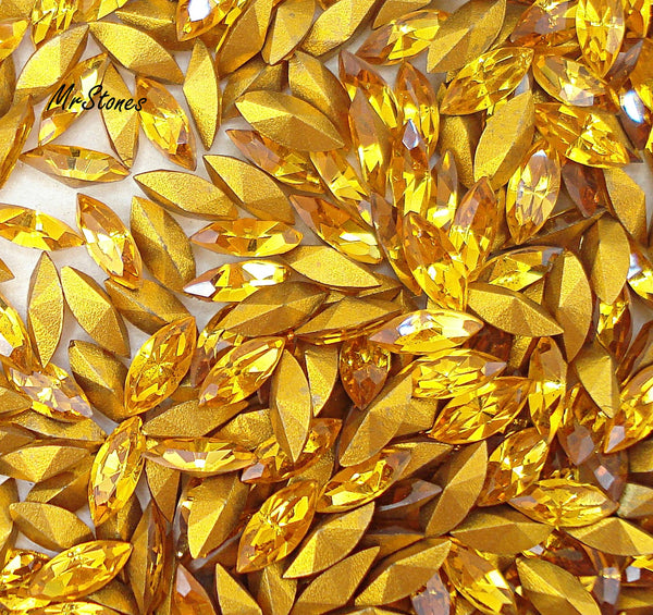 6x2.5mm (4200) Topaz Marquise Navette