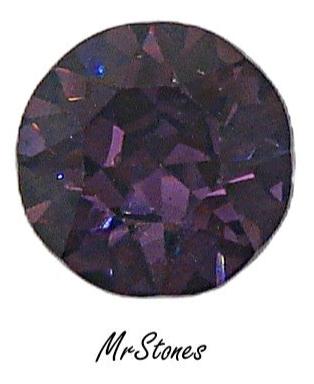 10.9-11.3mm (1200) (48ss) Amethyst Purple Dentelle Round KS Co. Swarovski M/C