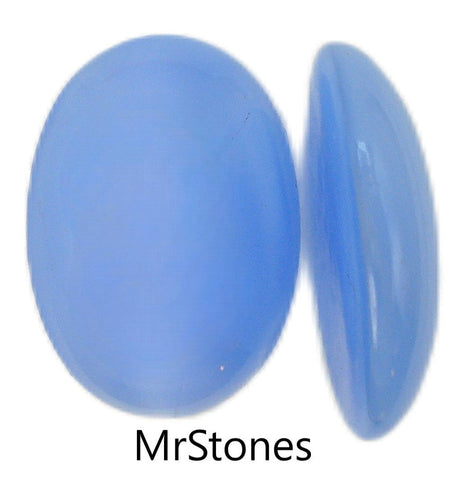 25x18mm (2195) Blue Moonstone Oval Cabochon