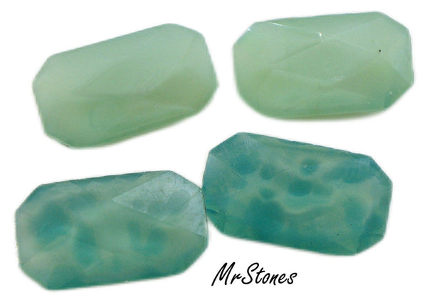 10x5mm (4630) Chinese Jade French Cut Cushion Octagon 1pc/$0.75 or 10pc/$4.95