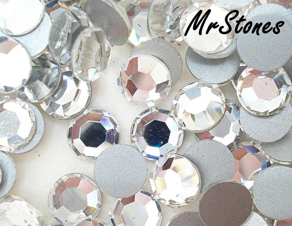 5.2mm (2000) (24ss) Crystal Clear Swarovski Round Flatback