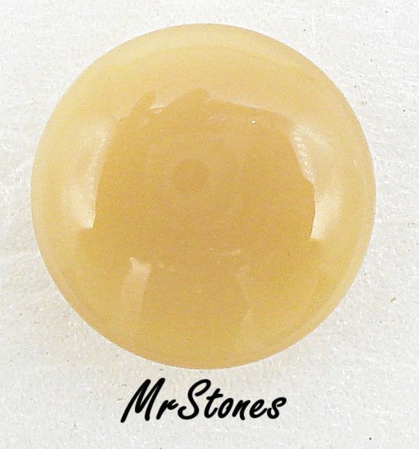 11mm (3189) (48ss) Beige Moonstone Round Buff Top Doublet