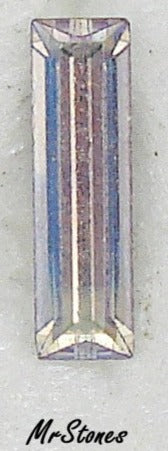 10x3mm (4500) Crystal AB Baguette