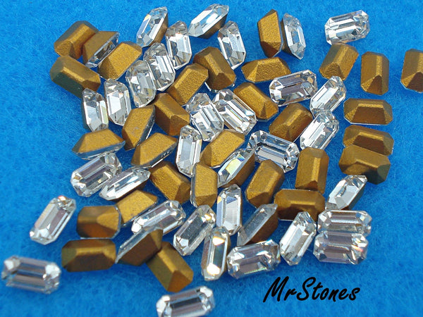 5x3mm (4600) Crystal Cushion Octagon 20pcs/$2.95