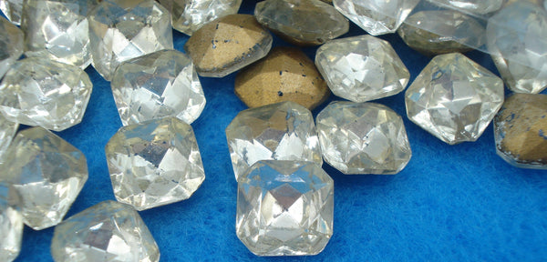 8mm (4671/2) TTC Crystal Square Octagon Shape 1pc/$0.50 or 3pc/$1.00