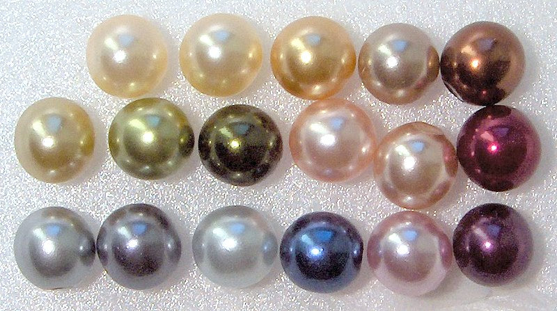 10mm (S14IOHR) Glass Imitation Pearls Round One Hole (Half Drilled)