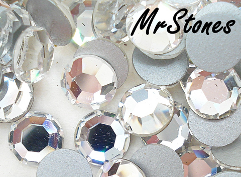 5.2mm (2000) (24ss) Crystal Clear Swarovski Round Flatback