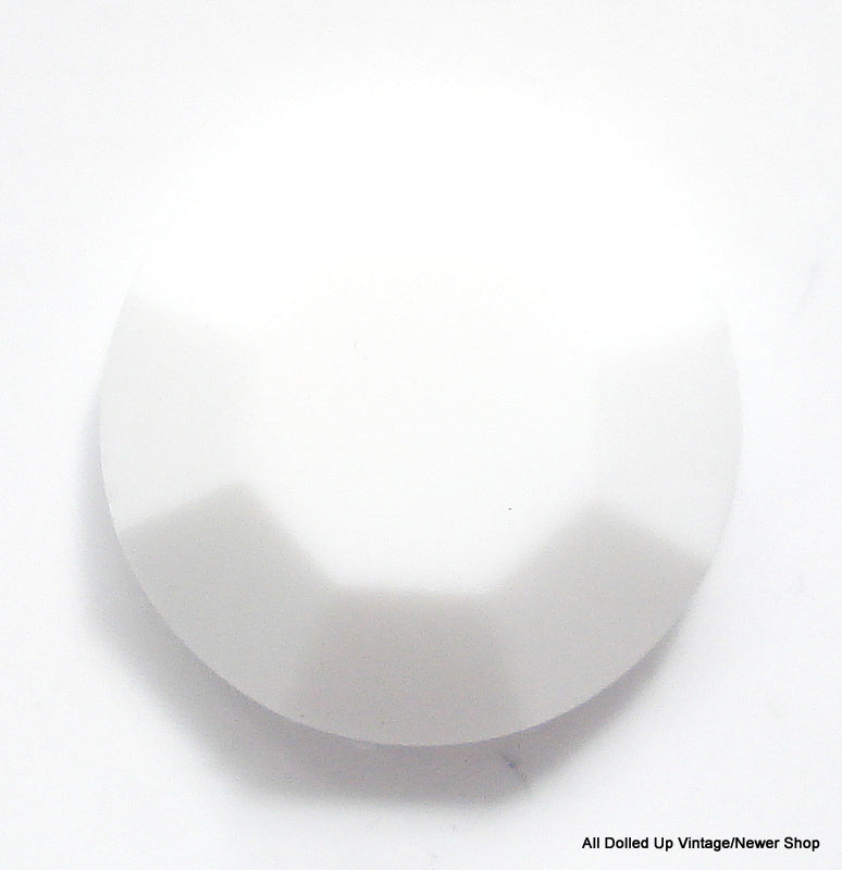 4.5mm (2000) (19ss) Chalk White Round Flat Back