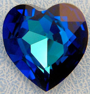 28mm Heart Shapes in Bermuda Blue