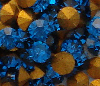 4.9-5.1mm (1100) (22SS) Capri Blue Rounds