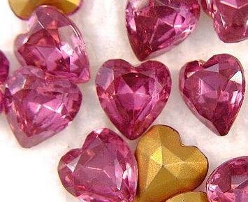 9x8mm Heart Shapes