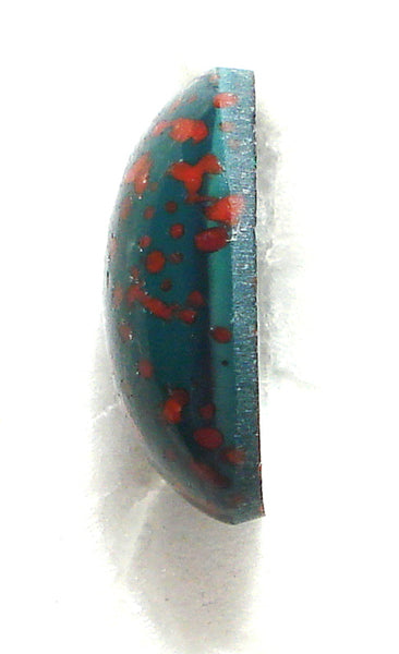 18x13mm (1685) Bloodstone Oval Cabochon