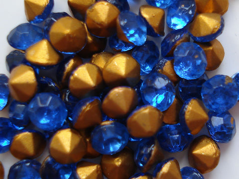 3.0mm (1100/2) DEMI FIN ROUNDS IN SAPPHIRE