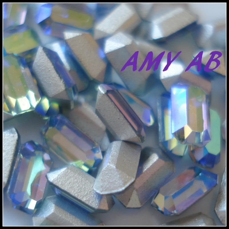 5X3MM (4600) AMETHYST AB CUSHION OCTAGON