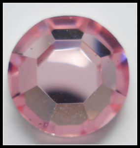 10.9-11.3MM (2000) 48SS LIGHT ROSE FLAT BACKS