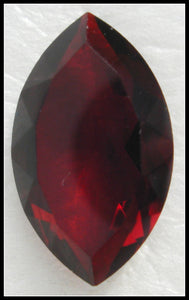 15X9MM (4240) UNFOILED GARNET SPECIALTY MARQS