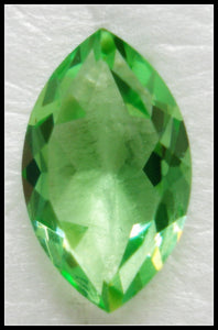 15X9MM (4240) UNFOILED PERIDOT SPECIALTY MARQS