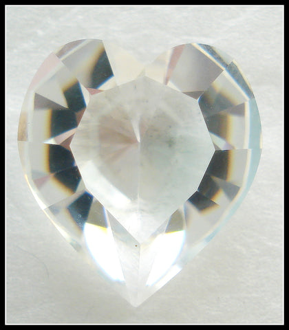 15.4X14MM (4800) UNFOILED CRYSTAL HEARTS