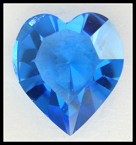 15.4X14MM (4800) UNFOILED SAPPHIRE HEARTS