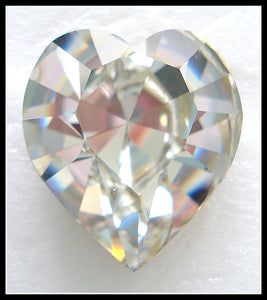 18.7X17MM (4800) FOILED CRYSTAL HEARTS