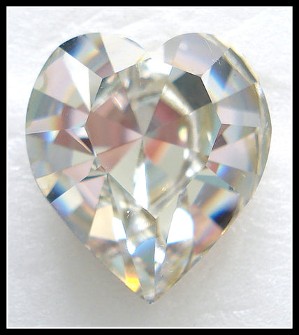 18.7X17MM (4800) FOILED CRYSTAL HEARTS