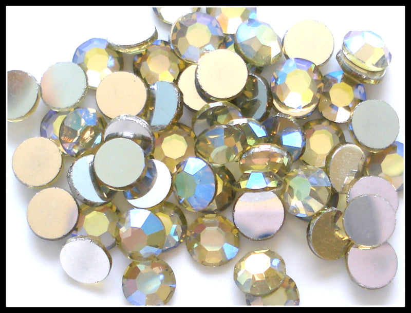 4.6-4.8MM (2000) JONQUIL AB FLAT BACKS