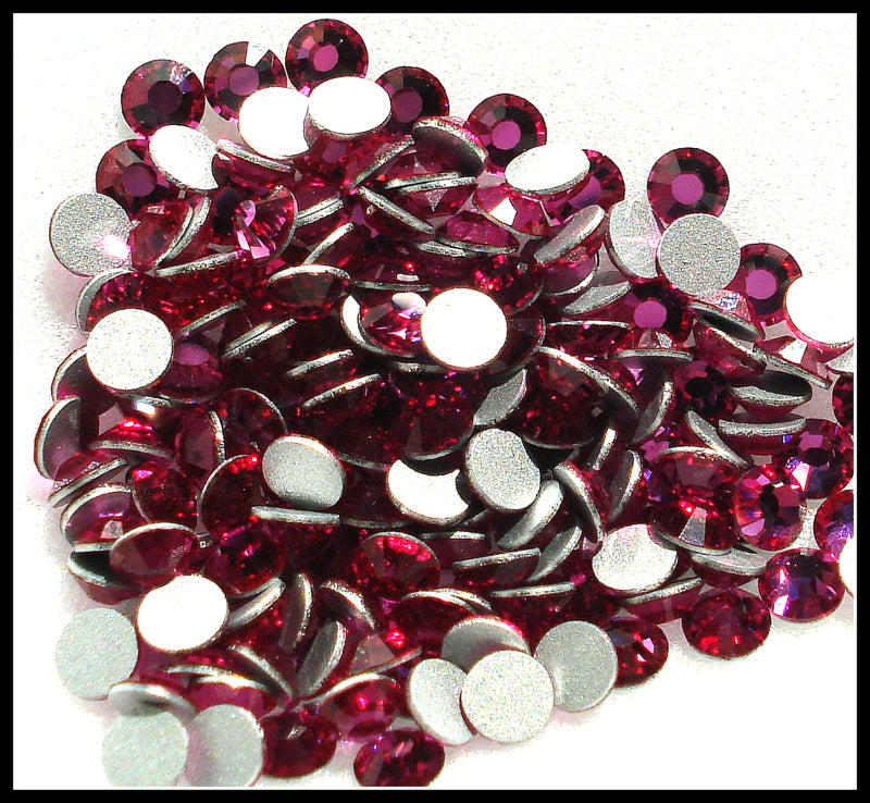 3.0-3.2MM (2012) 12SS FUCHSIA FLAT BACKS