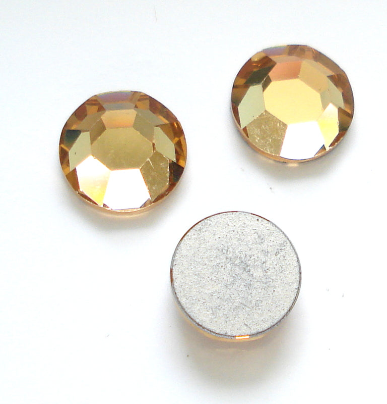 10.9-11.3MM (2000) LIGHT COLORADO TOPAZ FB ROUNDS