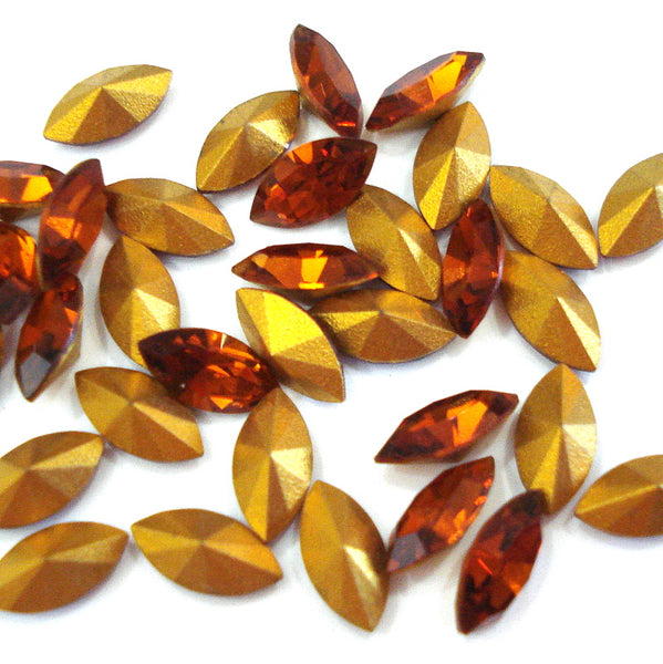 8x4mm (4200) Madeira Topaz Marquise