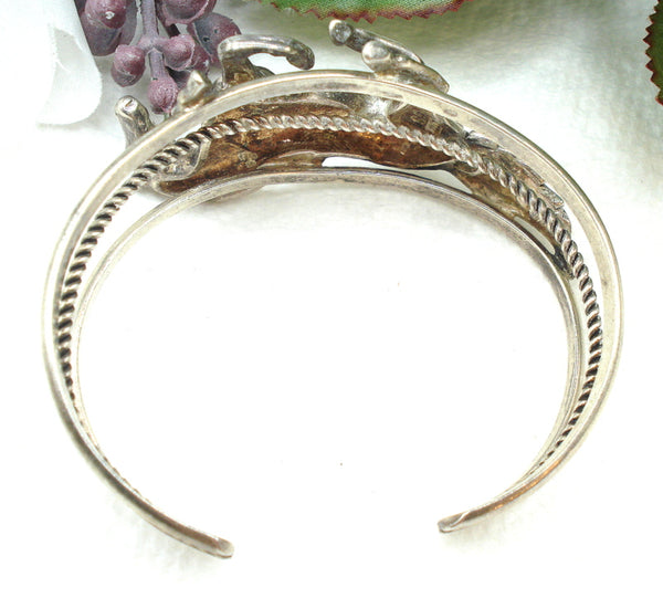 Glenn & Irene Sandoval 6.5" Horse Cuff Bracelet 925