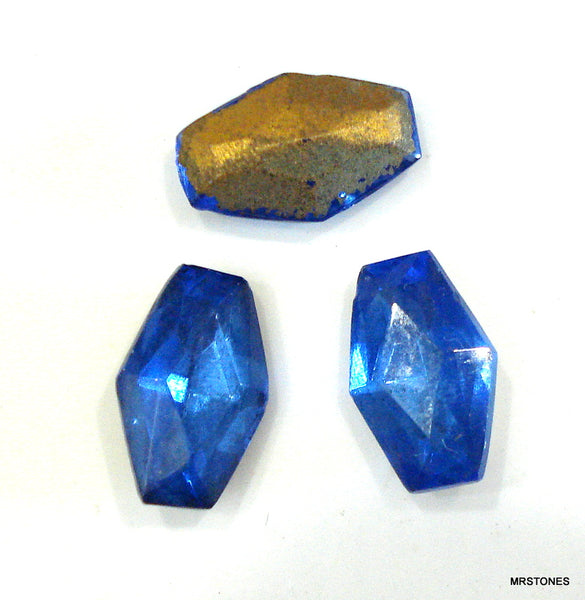 12x8mm (SCOFFIN) Sapphire Coffin Shape