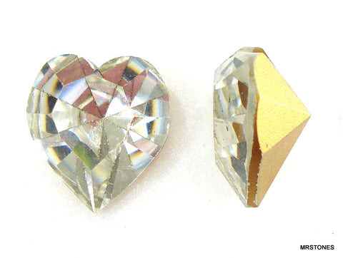 18.5x17mm (4800) Crystal Heart Shape Swarovski