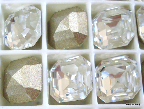 10mm (4671) Crystal Step Cut Cushion Octagons