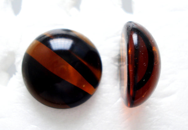 18mm (1684) Tortoise Round Cabochon