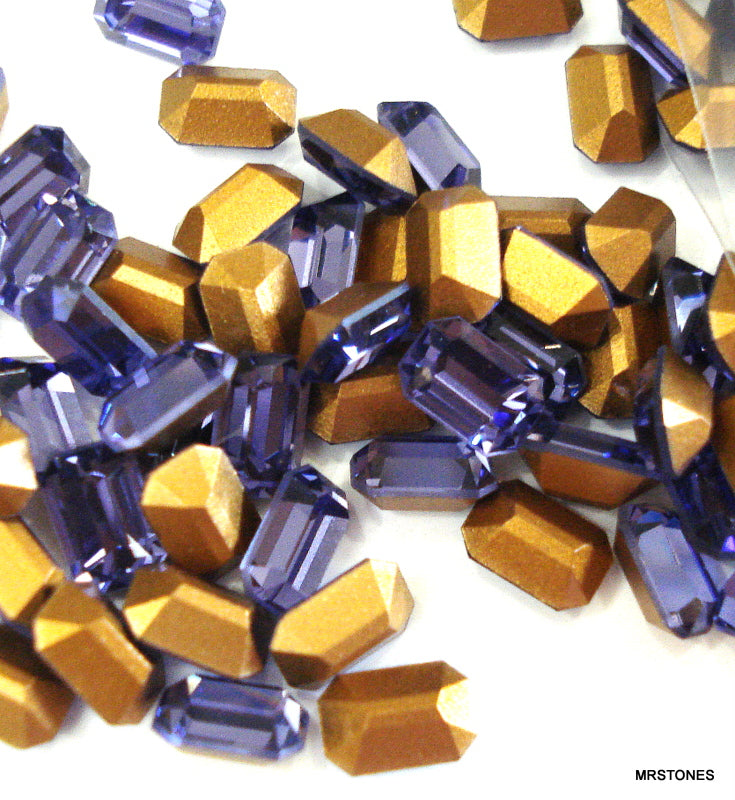 6x4mm (4600) Tanzanite Cushion Octagon