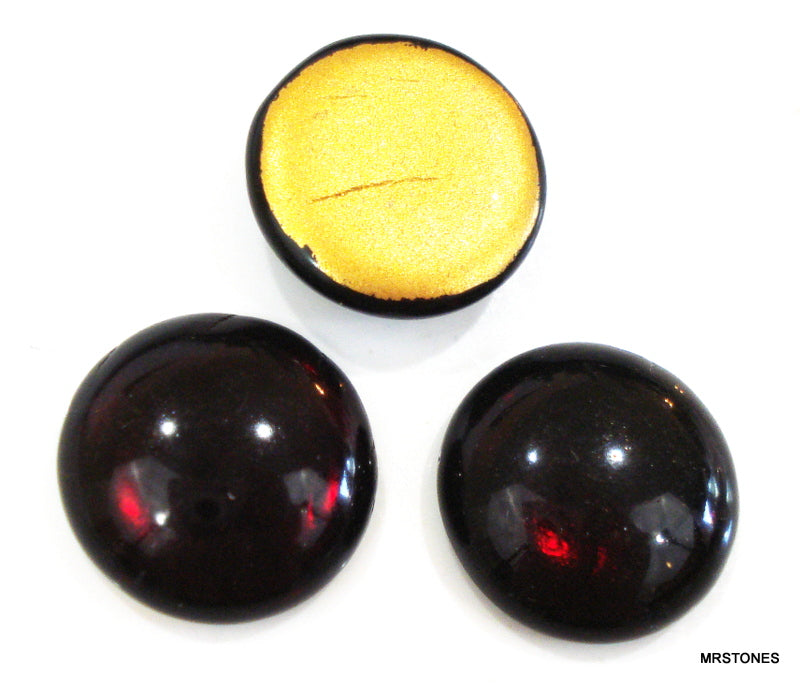 13mm (2194) Dark Amethyst Round Cabochon