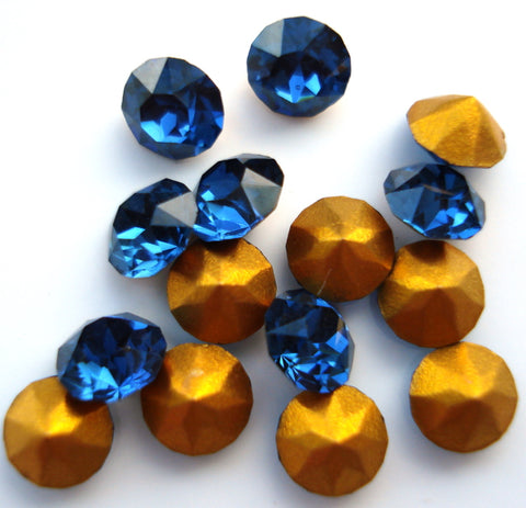 6.5-6.7mm (1200) (31SS) Montana Sapphire Round Dentelles